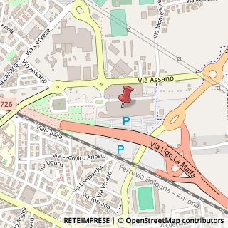 Mappa Via Leopoldo Lucchi, 335, 47521 Cesena, Forlì-Cesena (Emilia Romagna)