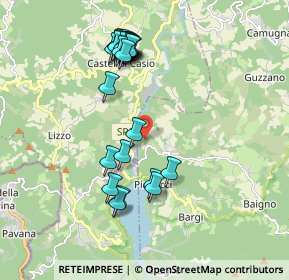 Mappa Localita' Costozza Centro-bargi, 40032 Camugnano BO, Italia (1.96538)