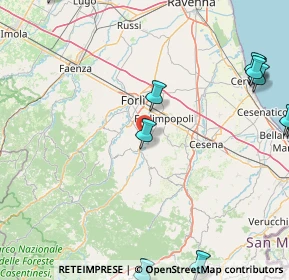 Mappa Via Galileo Galilei, 47014 Meldola FC, Italia (26.31538)