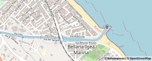 Mappa Bellaria-Igea Marina