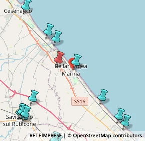 Mappa Via Livio Andronico, 47814 Bellaria-Igea Marina RN, Italia (6.877)