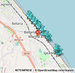 Mappa Via Livio Andronico, 47814 Bellaria-Igea Marina RN, Italia (0.766)