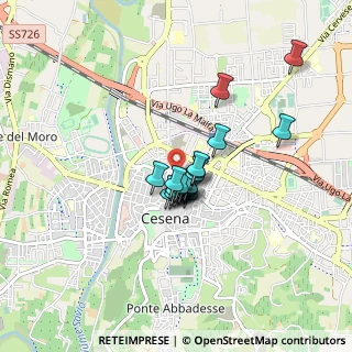 Mappa Via Uberti, 47521 Cesena FC, Italia (0.52)