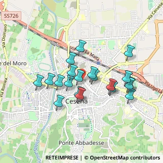 Mappa Via Uberti, 47521 Cesena FC, Italia (0.796)