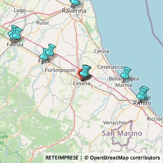 Mappa Via Uberti, 47521 Cesena FC, Italia (21.04154)