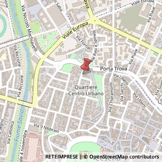 Mappa Via E. Curiel, 46, 47521 Cesena, Forlì-Cesena (Emilia Romagna)