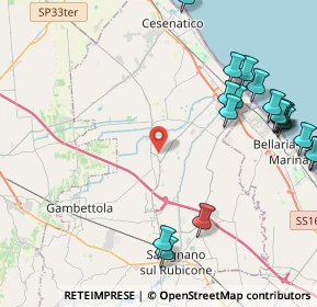 Mappa 47043 Cesenatico FC, Italia (5.63316)