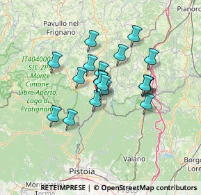 Mappa VIA NAZIONALE, 40046 Porretta Terme BO, Italia (9.9615)