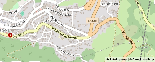 Mappa Castiglione dei Pepoli