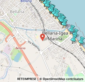 Mappa 47814 Bellaria-Igea Marina RN, Italia (0.7005)