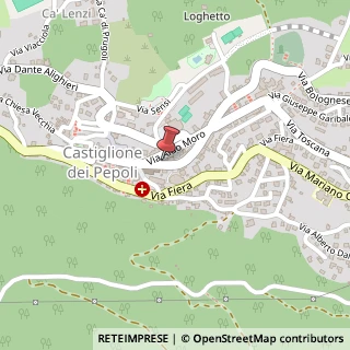 Mappa Via G. Pepoli, 1, 40035 Castiglione dei Pepoli, Bologna (Emilia Romagna)