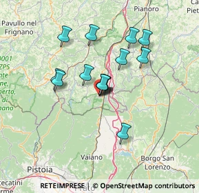 Mappa Via S. Lorenzo, 40035 Castiglione dei Pepoli BO, Italia (10.82714)