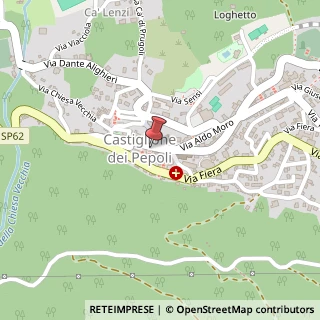 Mappa Via San Lorenzo, 35, 40035 Castiglione dei Pepoli, Bologna (Emilia Romagna)