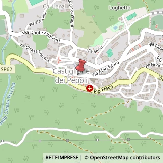 Mappa Via San Lorenzo, 39, 40035 Castiglione dei Pepoli, Bologna (Emilia Romagna)