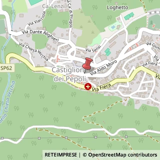 Mappa Via Aldo Moro, 1, 40035 Castiglione dei Pepoli, Bologna (Emilia Romagna)