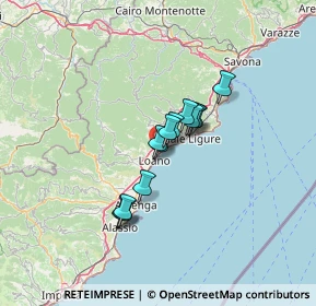 Mappa Via Privata Canneva, 17027 Pietra Ligure SV, Italia (8.61231)