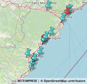 Mappa Via Privata Canneva, 17027 Pietra Ligure SV, Italia (15.74267)