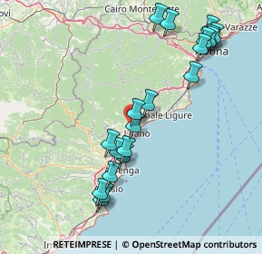 Mappa Via degli Orsolani, 17025 Loano SV, Italia (17.1055)