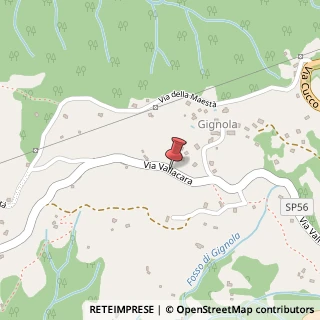 Mappa Via Gignola, 46, 54035 Fosdinovo, Massa-Carrara (Toscana)