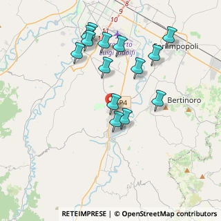 Mappa Via Alessandro Volta, 47014 Meldola FC, Italia (3.85857)
