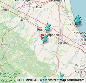 Mappa Via Alessandro Volta, 47014 Meldola FC, Italia (26.31583)