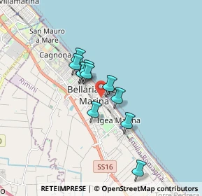 Mappa Via Sesto Properzio, 47814 Bellaria-Igea Marina RN, Italia (1.26727)