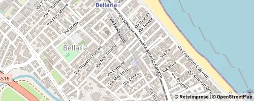 Mappa Bellaria-Igea Marina