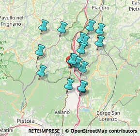 Mappa Via F. Masi, 40035 Castiglione dei Pepoli BO, Italia (11.09529)