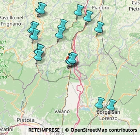 Mappa Via F. Masi, 40035 Castiglione dei Pepoli BO, Italia (17.105)