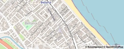 Mappa Bellaria-Igea Marina