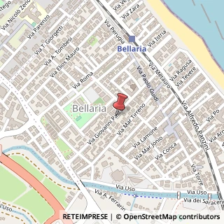 Mappa Via Guidi Paolo, 98, 47814 Bellaria-Igea Marina, Rimini (Emilia Romagna)