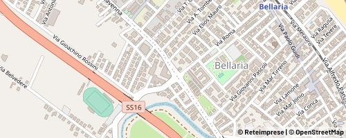 Mappa Bellaria-Igea Marina