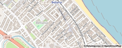 Mappa Bellaria-Igea Marina