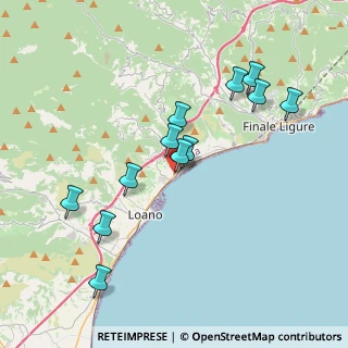 Mappa Via Cavalier Antonio Bellino, 17027 Pietra Ligure SV, Italia (3.82333)