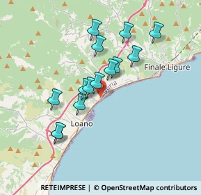 Mappa Via Cavalier Antonio Bellino, 17027 Pietra Ligure SV, Italia (3.18429)