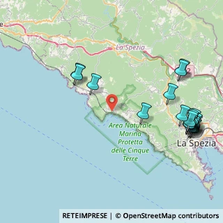 Mappa Parco Nazionale delle Cinque Terre, 19016 Monterosso Al Mare SP, Italia (10.94)