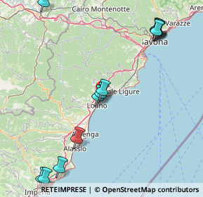 Mappa Via Vignette, 17027 Pietra Ligure SV, Italia (21.17538)