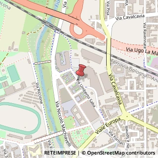 Mappa Via Natalino Sapegno, 40, 47522 Cesena, Forlì-Cesena (Emilia Romagna)