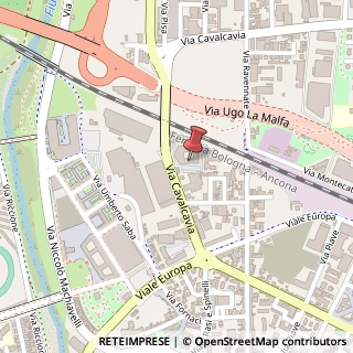 Mappa Via Riccardo Brusi, 37, 47521 Cesena, Forlì-Cesena (Emilia Romagna)