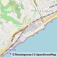 地図 Pietra Ligure
