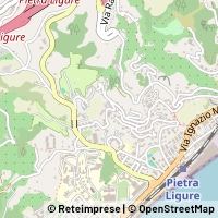 Map Pietra Ligure