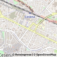 Mapa Cesena