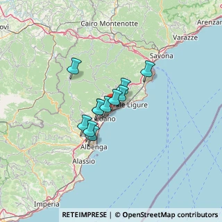 Mappa Via Vittorio Veneto, 17027 Pietra Ligure SV, Italia (8.20727)