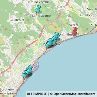 Mappa Via Vittorio Veneto, 17027 Pietra Ligure SV, Italia (1.98429)
