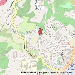 Mappa Via Villaggio Spotorno, 43, 17027 Pietra Ligure, Savona (Liguria)
