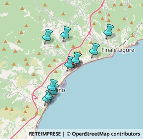 Mappa 17027 Pietra Ligure SV, Italia (3.01455)