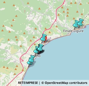 Mappa 17027 Pietra Ligure SV, Italia (3.36273)