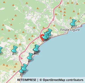 Mappa 17027 Pietra Ligure SV, Italia (4.31182)