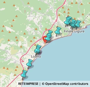 Mappa 17027 Pietra Ligure SV, Italia (3.9775)