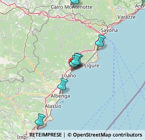 Mappa 17027 Pietra Ligure SV, Italia (33.07933)
